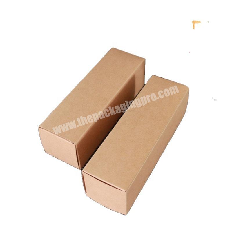 Cheap custom personalized kraft paper packaging box for small products