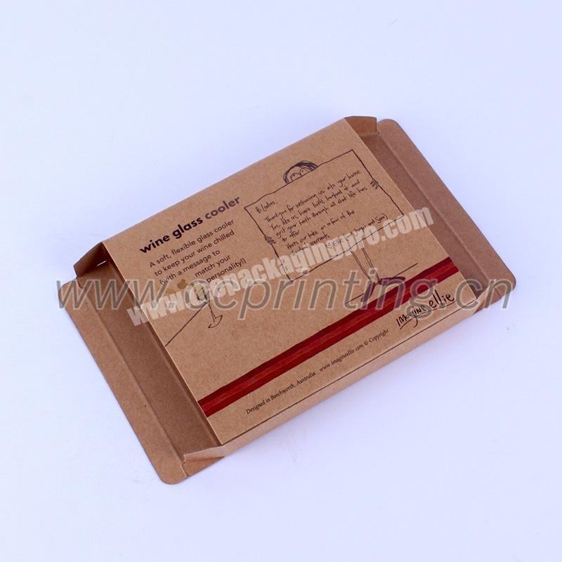 Cheap Custom Personalized Kraft Paper Packaging Box For Small Products