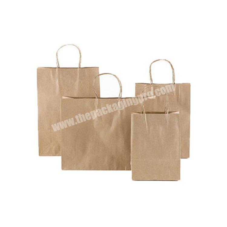 Cheap Custom Printed Luxury khaki paper bag