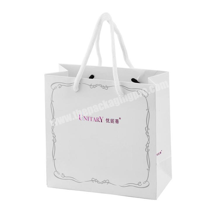Cheap Custom Printed Luxury Retail foldaway shopping bag