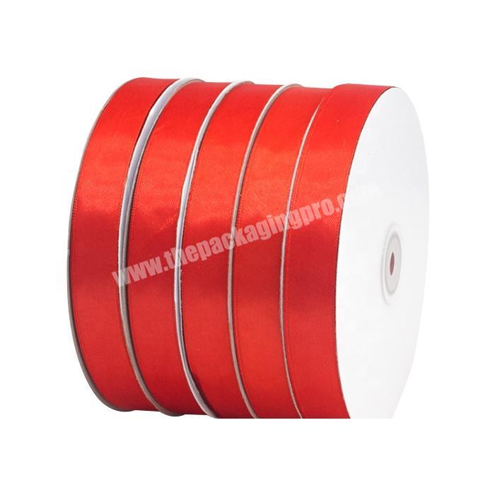 Cheap Custom  Printing Satin tape  polyester Ribbon Webbing