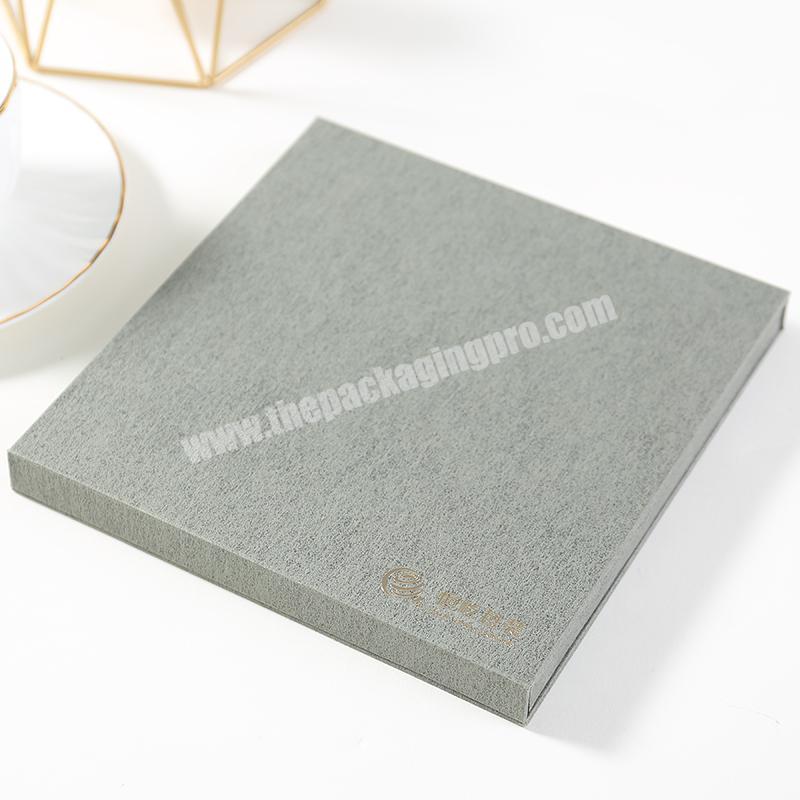cheap eyeshadow palette packaging Low MOQ empty  eco friendly elegant paper packaging eyeshadow palette with mirror