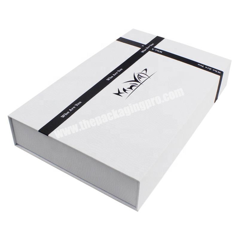 Cheap Factory Price magnetic strips gift box packaging paper craft paper box