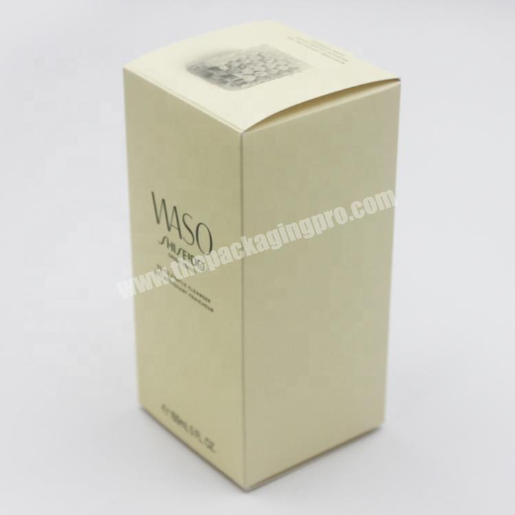 cheap make up remover Coated Paper Paper Type  skin care Use Packaging Box