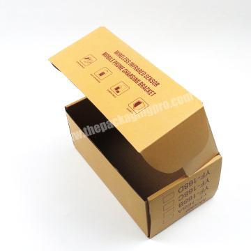 Cheap Price Brown Color Kraft Paper Custom Logo Packaging Boxes for mailing Boxes