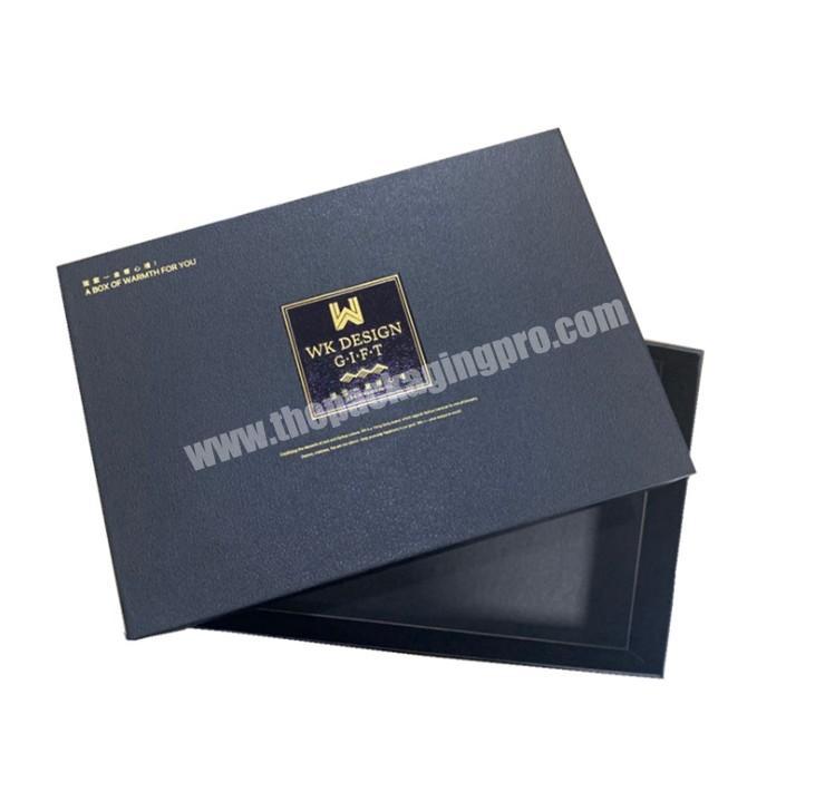 Cheap Price Cable Packaging Boxes With Leather Wrapper Stamping Logo Printed Laptop Boxes For Packing