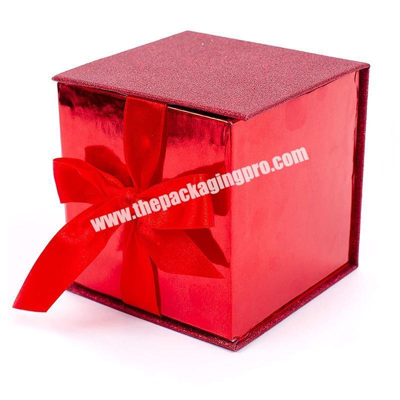 Cheap price customized clear gift bag and gift box packing