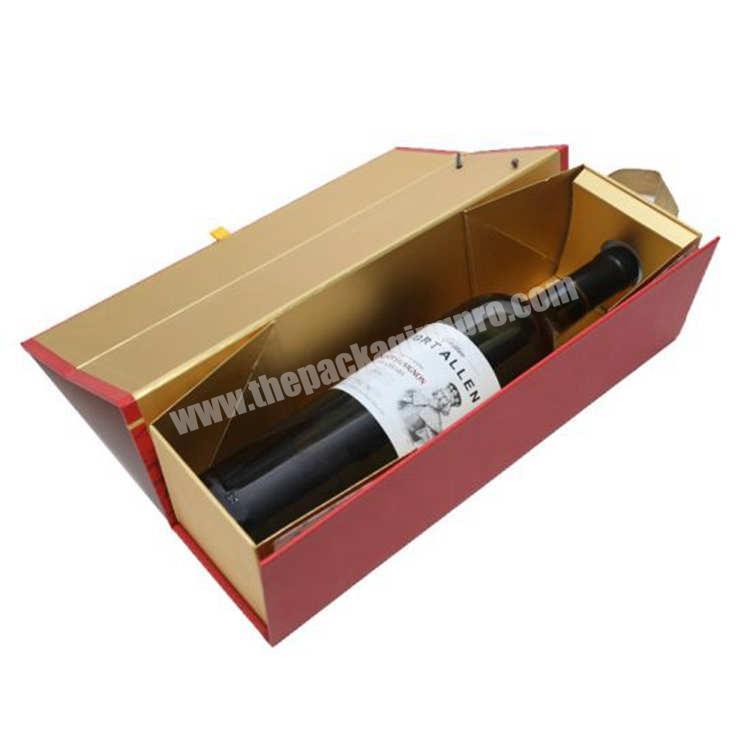 Cheap Price G Flute Small Corrugated Board Paper Mailing Box For Wine Packing