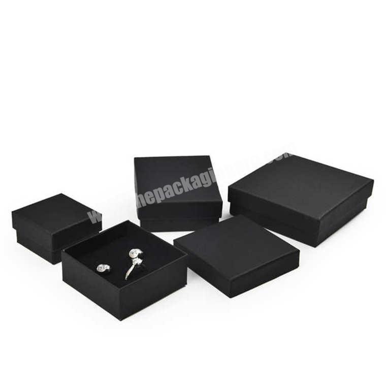 Cheap Price Kraft Paper Lid And Base Custom Small Gift Box For Jewelry Packaging