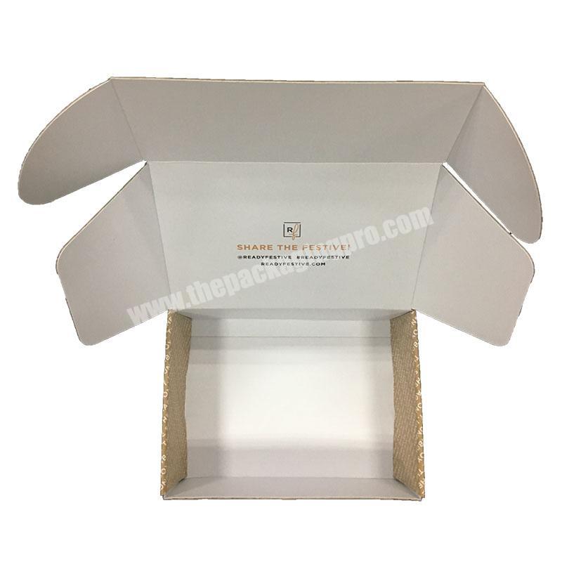Cheap Recycled Corrugated Ecommerce Shipping Packaging Box Custom Printing
