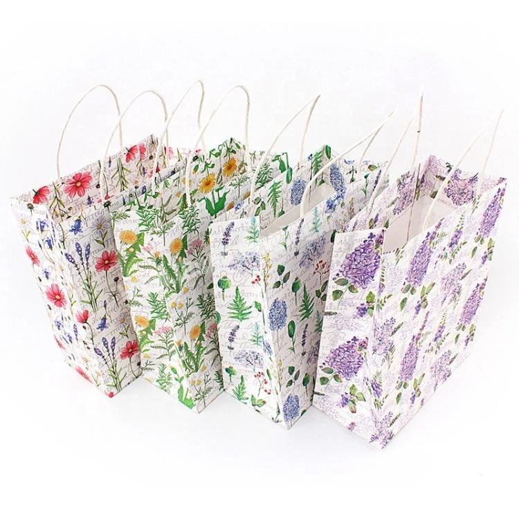 Cheap Small Jewelry Paper Bag Wholesale Custom Printing Handle Paper Bags