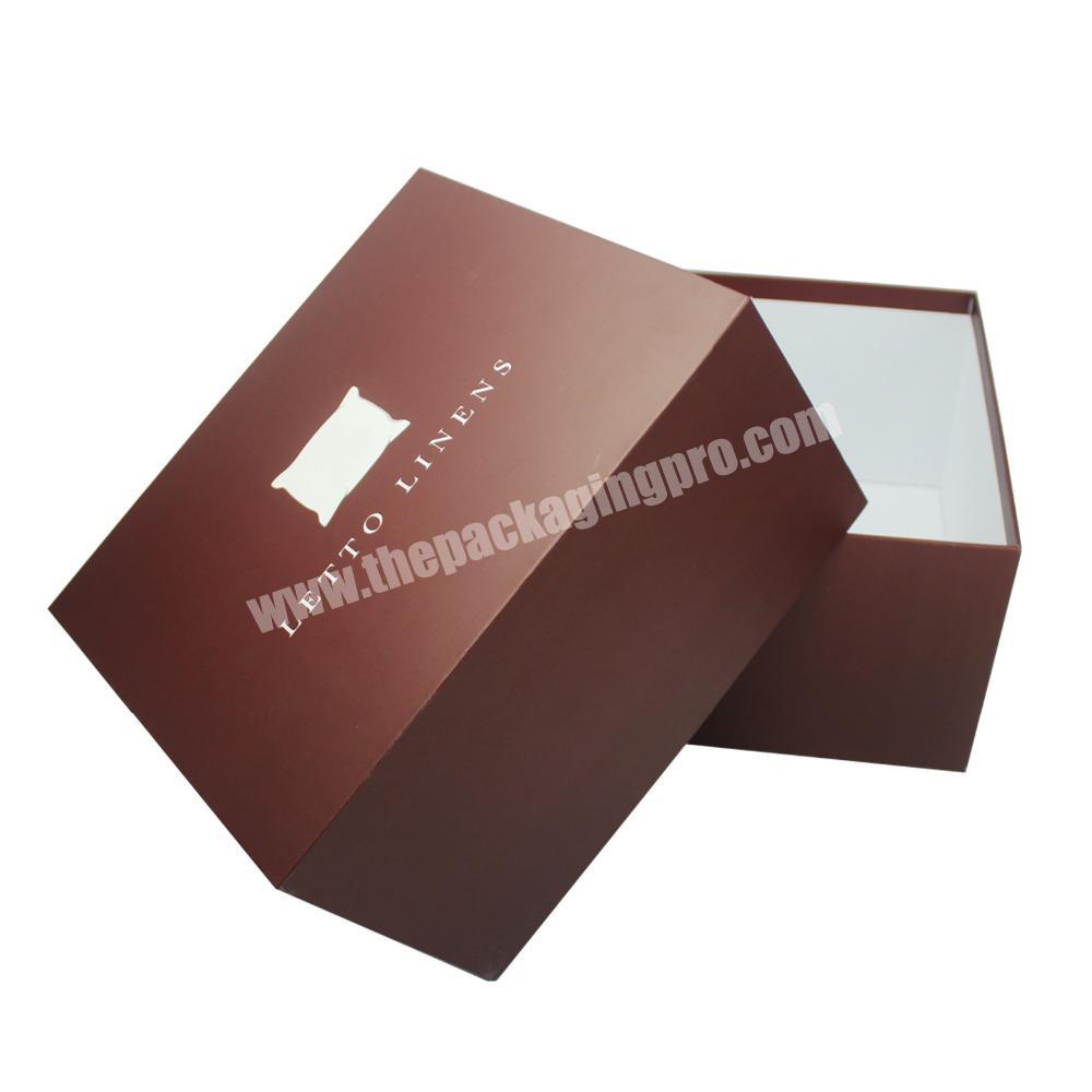 Cheap Wholesale Paperboard Cardboard Apparel Shopping Boxes, Promotional Printing High Quality Clothing Storage Box