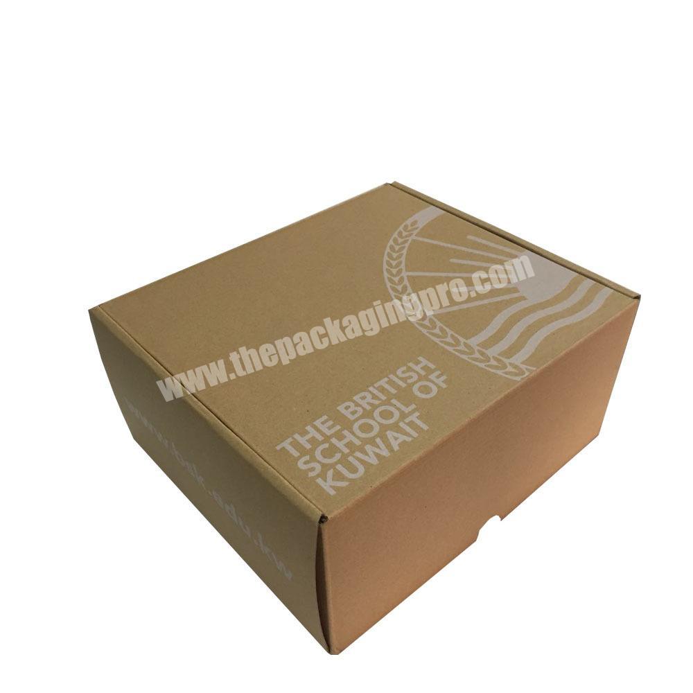 Cheaper price custom  mailing foldable cardboard   packaging box  with printing logo