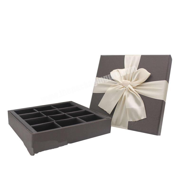 Cheapest price chocolate packaging box gift cardboard paper kraft by professional manufacturer