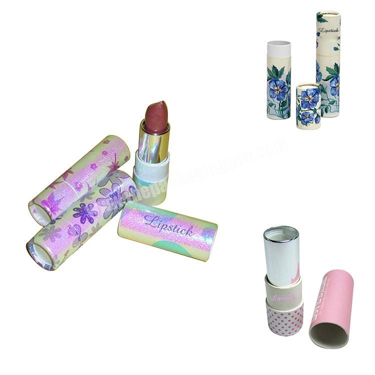 Cheapest simple paper lipbalm tube lipbalm paper tubes in different color