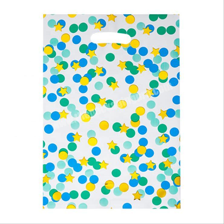 Children's birthday party gift bag star polka dot aluminum film bag holiday wedding candy bag