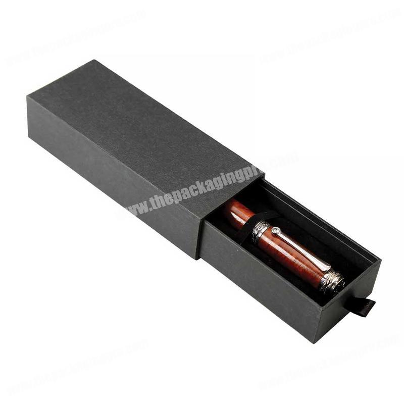 China best manufacturer high quality handmade slide pen box