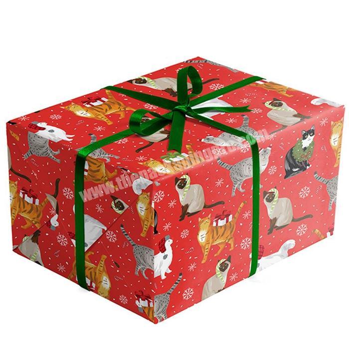 China Big Factory Good Price Cheap Christmas Gift Box With Paper Bag Set