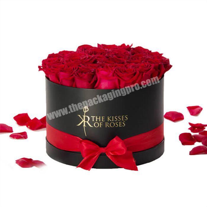 China Big Factory Good Price Customized Paper Round Box For Flower