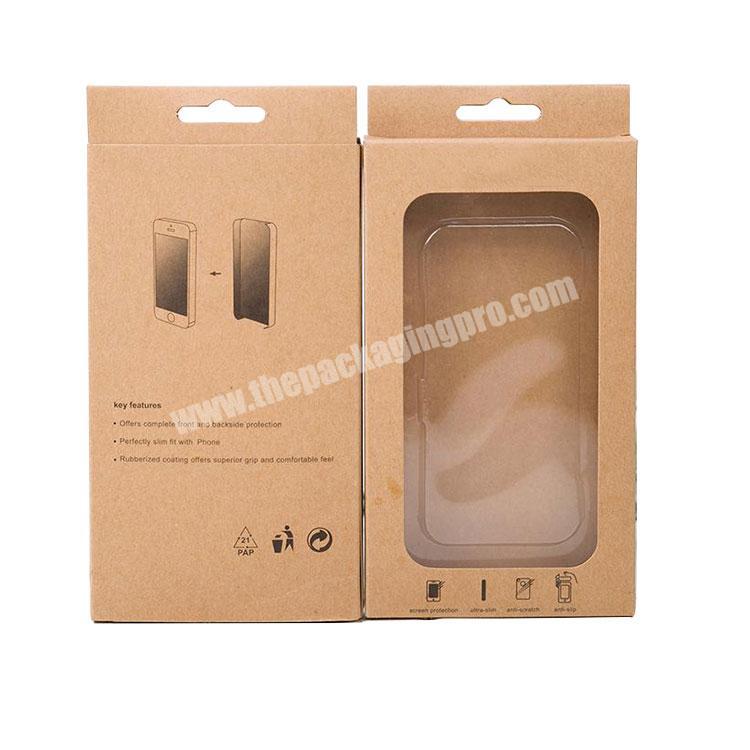 China Biodegradable Cheap Empty Cell Phone Case Custom Luxury 4c Offset Printing  Cardboard Packaging Paper Box