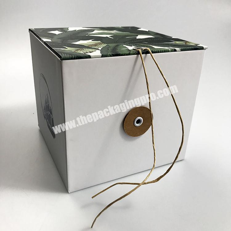 China China Supplier luxury rigid candle box High Quality