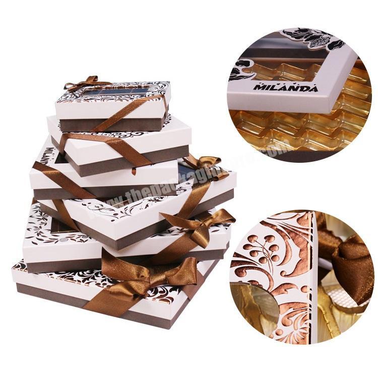 China chocolate boxes luxury packaging basket bar moulds polycarbonate paper box