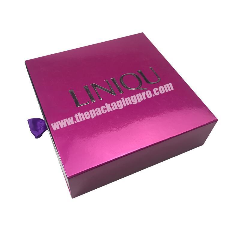 China Custom cosmetic box for cream bottle gift
