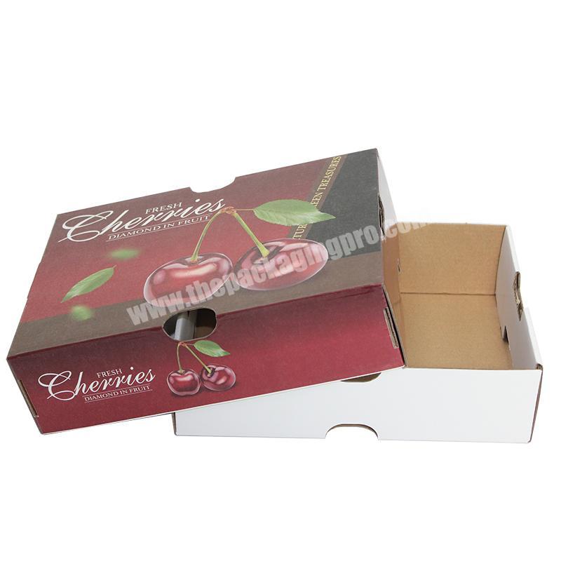 China Custom High Quality Fruit Packaging Carton Box
