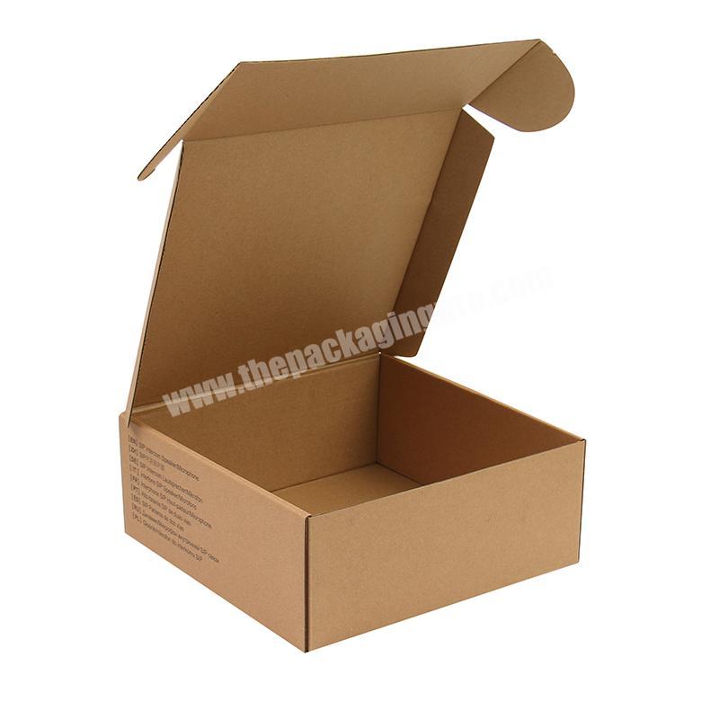 China Custom Recycled Brown Kraft Paper Corrugated Packaging Monthly Box Subscription Mailer