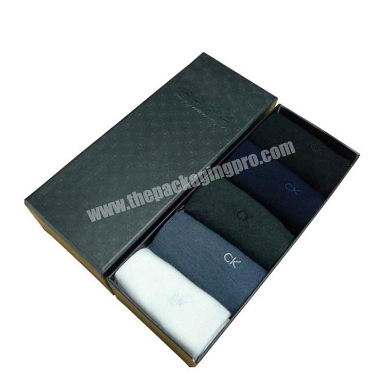 China Customized card paper color printing Little Cardboard Paper Boxes socks Paper Packing Drawer box