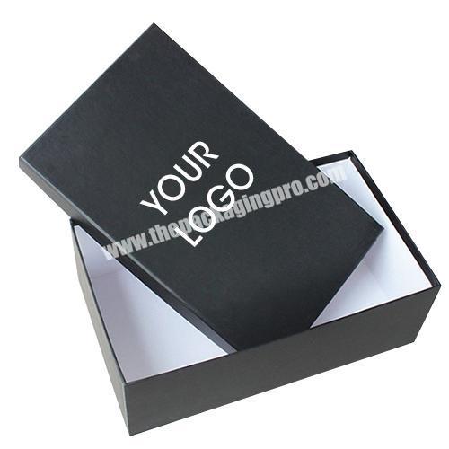 China customized logo design  printed corrugated paper cardboard carton packaging shoe box
