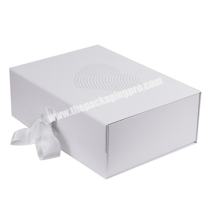 China emballage en papier Papier verpackung 2019 packing white paper box packaging for gift