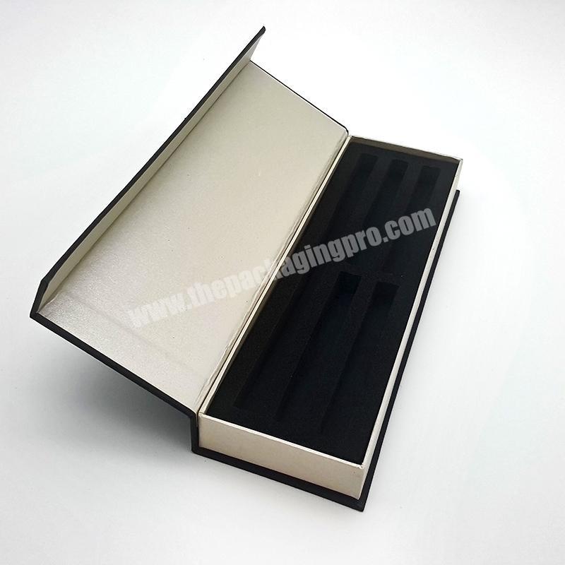 China Factory Custom Cardboard Paper Foldable Gift Box , Magnet Makeup Kit Box Pencil Box Wholesale.