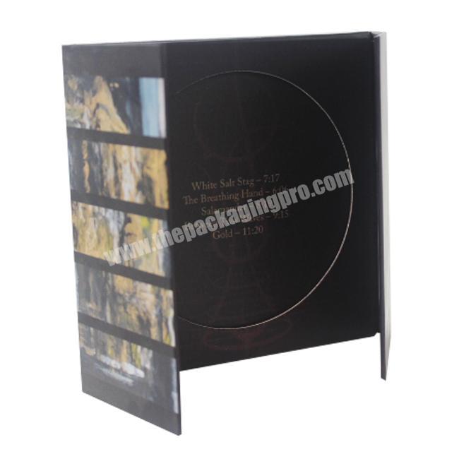 China Factory Custom Design Paper Cardboard Book Shape Gift Box DVD Box