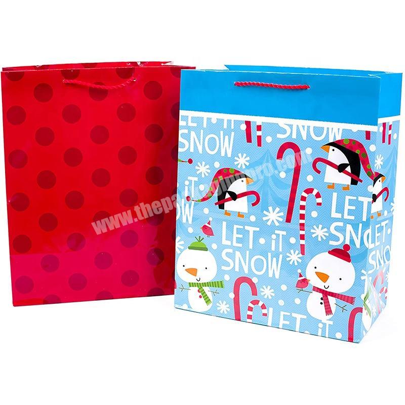 China Factory Custom Gift Luxurious Shopping Brown Kraft Paper Packing Bags