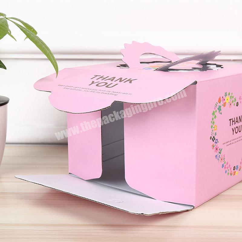 China Factory Custom Wholesale Corrugated Brown Paper Cosmetic Packaging Box