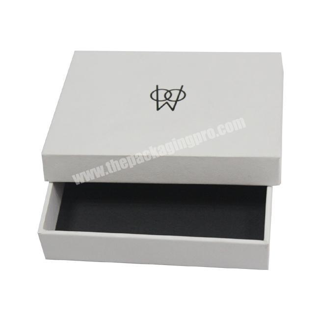 China Factory Customize White Color Top and Bottom Cardboard Shoe Gift Packaging Box Wholesale