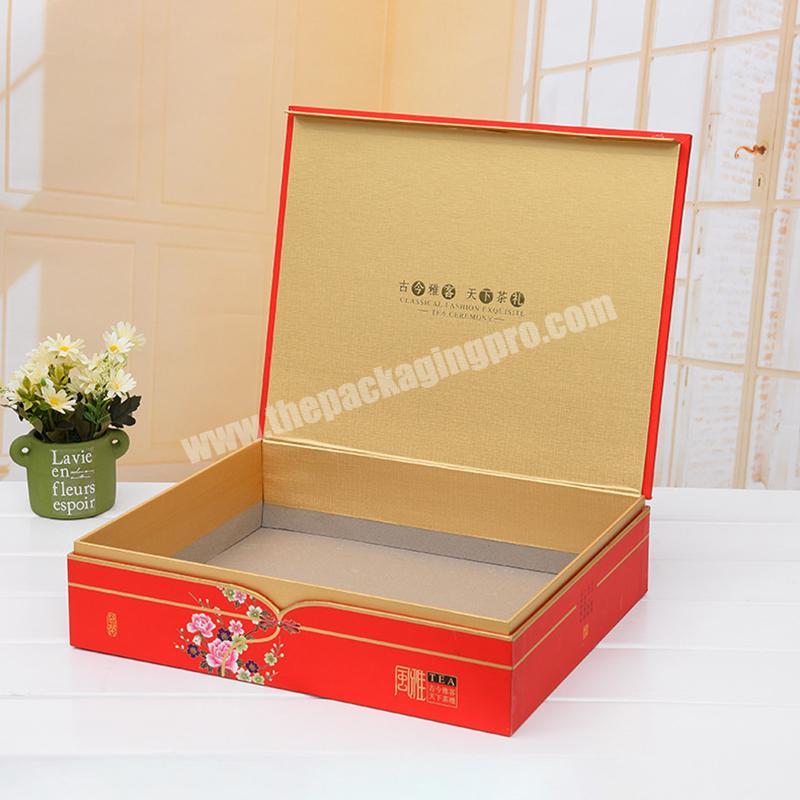 China Factory customized removeable lid paper packaging box big manufacture paper packaging gift box