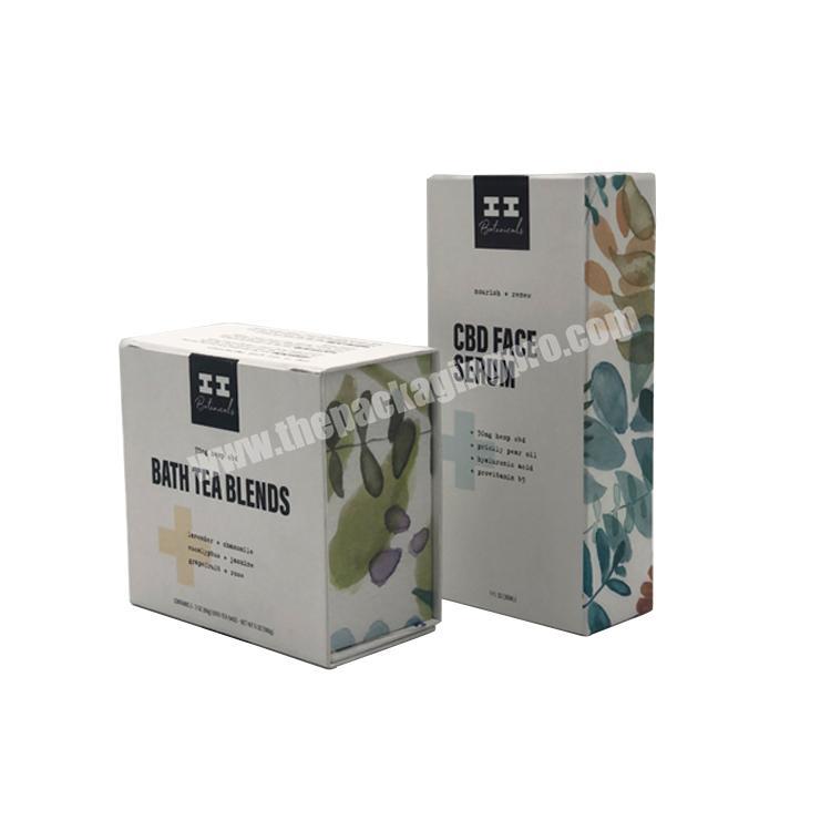 China Factory Luxury custom logo book shape cosmetics folding gift box for perfume