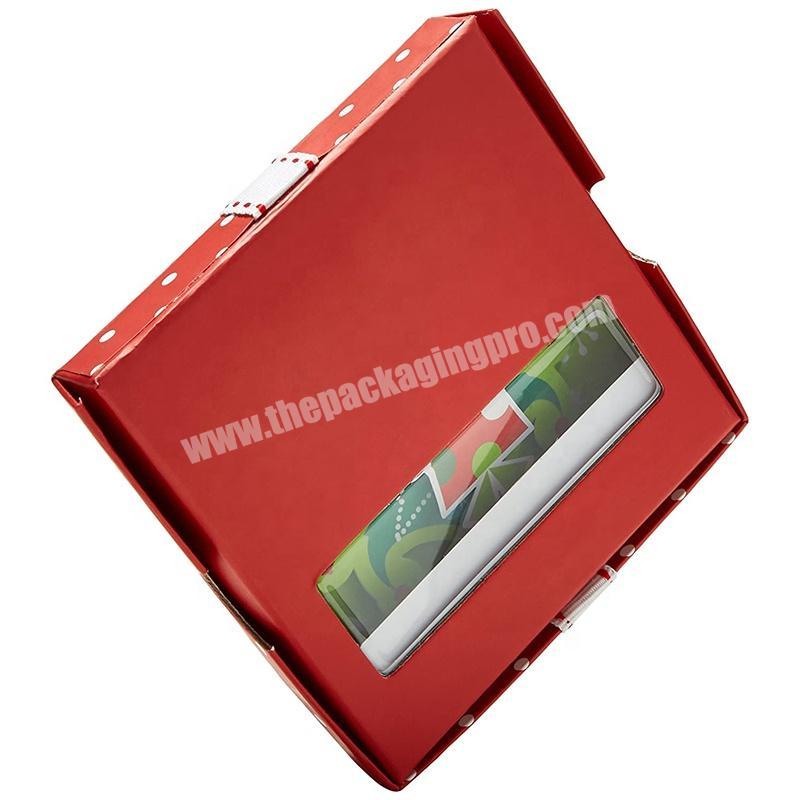 China factory manufacturing production printing gift box design customized christmas paper gift box