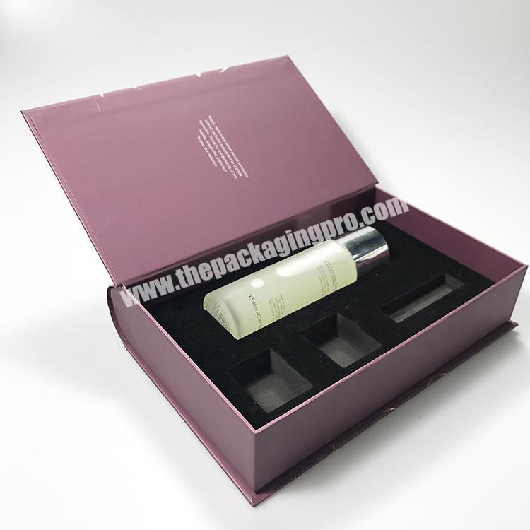 China FACTORY PRICE cosmetics containers and packaging boxes luxury box liquid