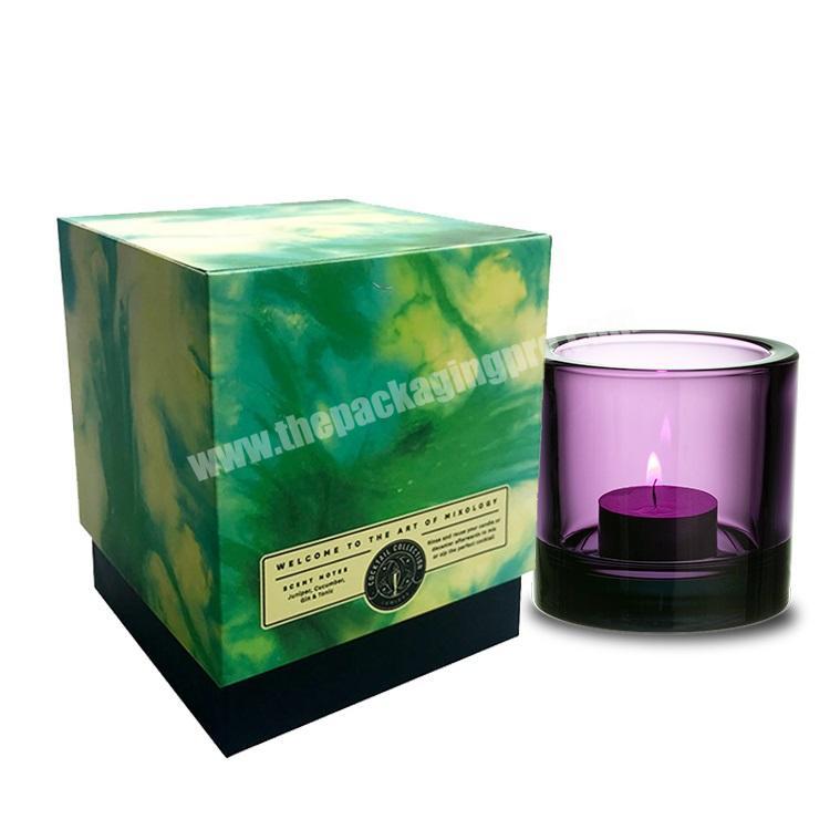 China Factory price wholesale candle jar box
