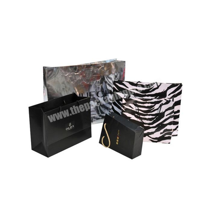 China factory supplied top quality gift bags wholesale paper custom logo
