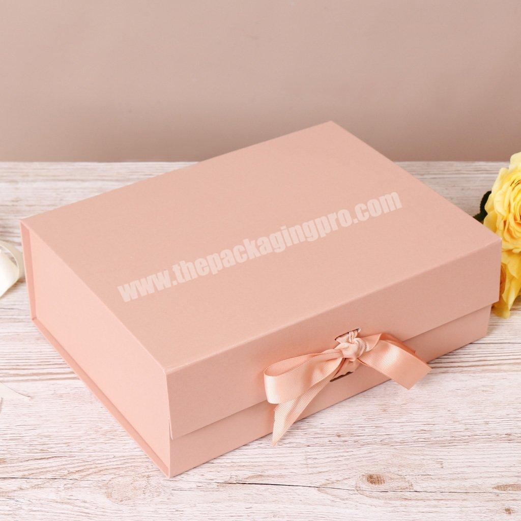 China Factory Supplied Top Quality New Design Rose Gold Gift Box Luxury Creative