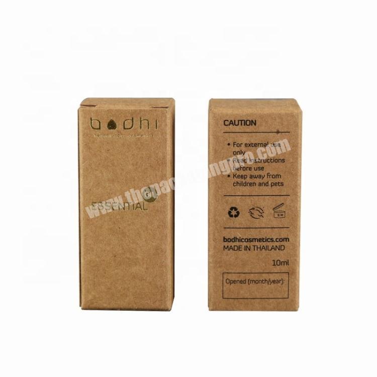 China Factory Wholesale Cosmetic Paper Packaging Box Custom Kraft Paper Box