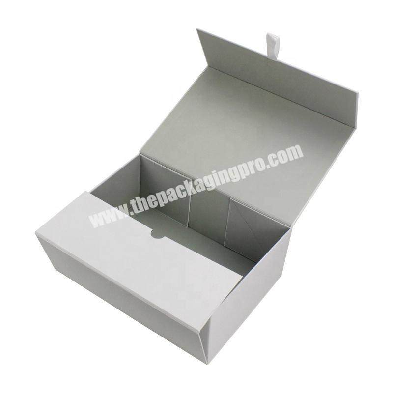 China Good Printing Custom Paper Packaging Foldable Box with Magnetic Closure