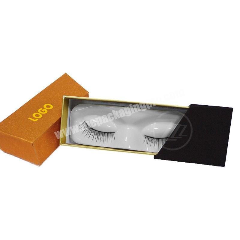 China Handmade private label design luxury individual empty cheap false eyelash eye lash extension clear paper box packaging