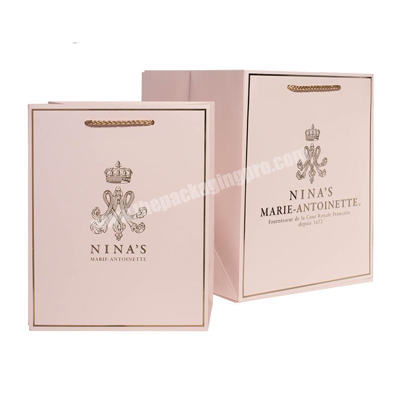 China Leading Boxes Supplier Portable Packing Handbag Box Pink Color Pack Boxes With Rope