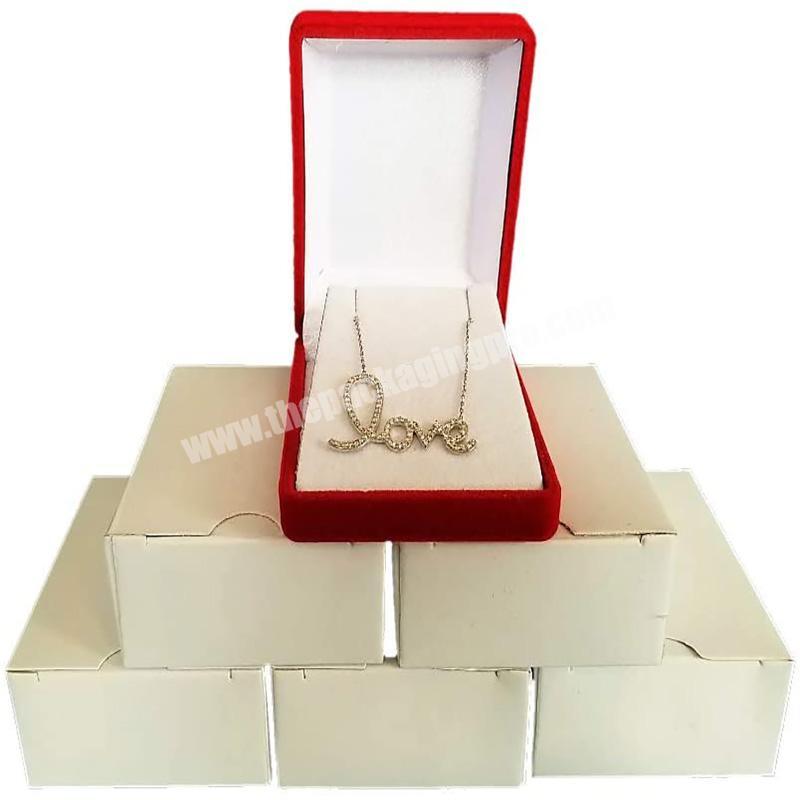 China Luxury Custom Small Drawer Paper Cardboard Necklace Jewellery Gift Box with Logo