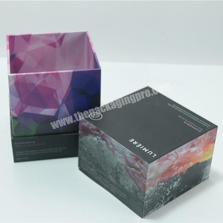 China Luxury high quality candle packaging
